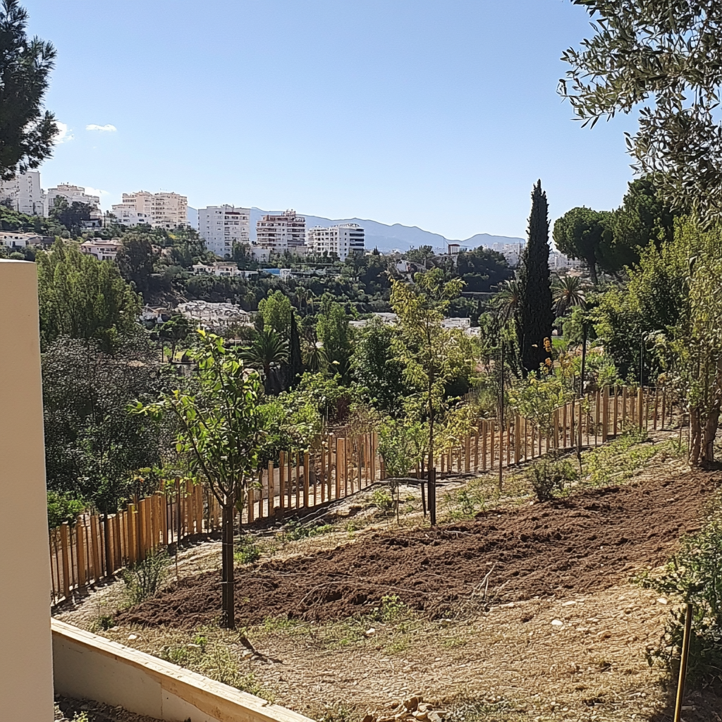 Jardines colina Málaga